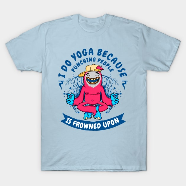 Yoga Punch T-Shirt by machmigo